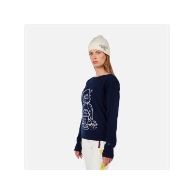 4. ROSSIGNOL W JCC SIGNAL RN women's sweater blue