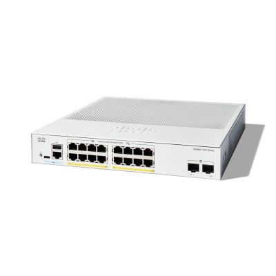 3. Cisco C1300-16FP-2G managed L2/L3 Gigabit Ethernet switch (10/100/1000), White
