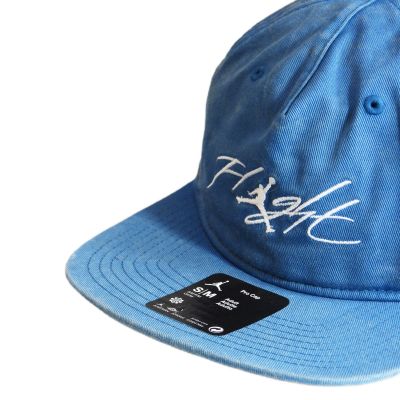 7. Air Jordan Flight Pro Unstructured Industrial Blue Snapback Cap - FV5300-457