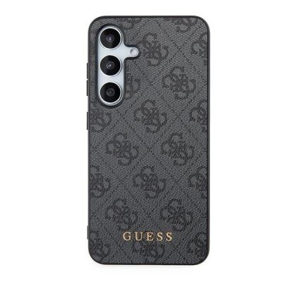 3. Guess 4G Metal Gold Logo case for Samsung Galaxy A35 - black