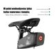 2. Rockbros Bike Saddle Bag with Light