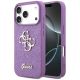 Guess Fixed Glitter Big 4G case for iPhone 17 Pro - purple
