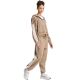 6. adidas Essentials 3-Stripes French Terry Quarter-Zip Women’s Sweatshirt Beige KF8315