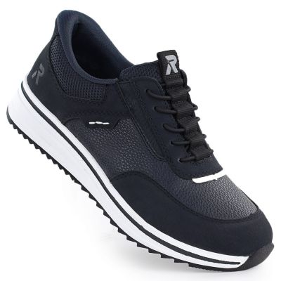 Women's navy blue high-heeled shoes Rieker L5850-14