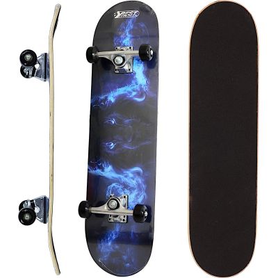 18. LION BEST SPORTING WOODEN SKATEBOARD