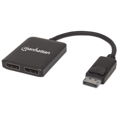 MANHATTAN AV SPLITTER DISPLAYPORT 1X2
