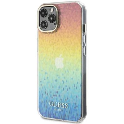 2. Guess IML Faceted Mirror Disco Iridescent case for iPhone 12/12 Pro - multicolor