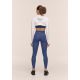 4. CASALL Performance Running Tights Women's Training Leggings Navy Blue