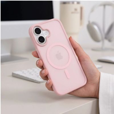 8. Tech-Protect BasicMag MagSafe iPhone 17 Case - Matte Pink