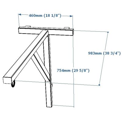 2. Punching Bag Holder for BenchK Wall Bars BBHB