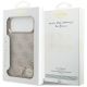 8. Guess 4G Triangle Logo MagSafe Case for iPhone 17 Pro Max / 18 Pro Max - Rose Gold