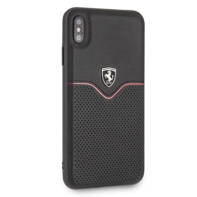 5. Ferrari Hardcase FEOVEHCI65BK iPhone Xs Max black/black Off Track Victory