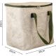 4. THERMAL BAG 30x20x29CM 15L LEAF EXCELLENT HOUSEWARE