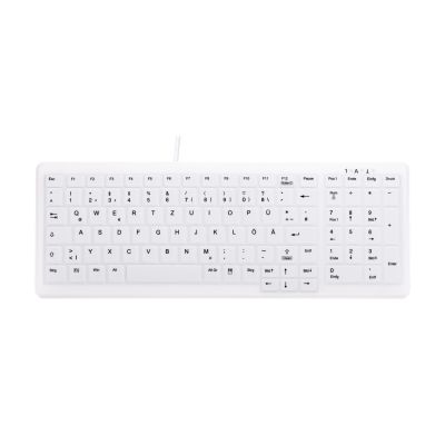 2. CHERRY AK-C7000 Medical Keyboard USB QWERTZ German White