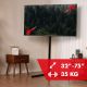 5. MACLEAN FLOOR TV STAND MOUNT, 32-70", MAX. VESA 400X400, MAX. 40KG MC-494