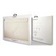5. Guess Saffiano Script case for a 13" laptop - gold