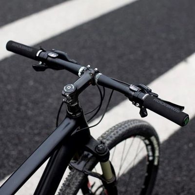 5. Rockbros BT1001BKRD Foam Bicycle Grips for Handlebars – Black and Red