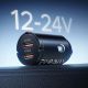 9. ORICO MiniRing 30W Dual USB-C Zinc Alloy Car Charger