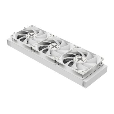 11. Xilence XC998 Computer Cooling System, Processor, Liquid Cooling Kit, 12 cm, White, 1 pc