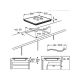 2. ELECTROLUX EIV63443CT SaphirMatt induction hob