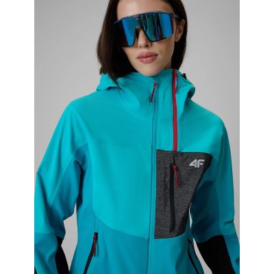 9. 4F PRO windproof softshell jacket, 10000 membrane, women's 4F 4FWSS26TSOFF542-48S