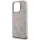 6. Guess 4G Circle Classic Logo MagSafe iPhone 16 Pro Case - Pink