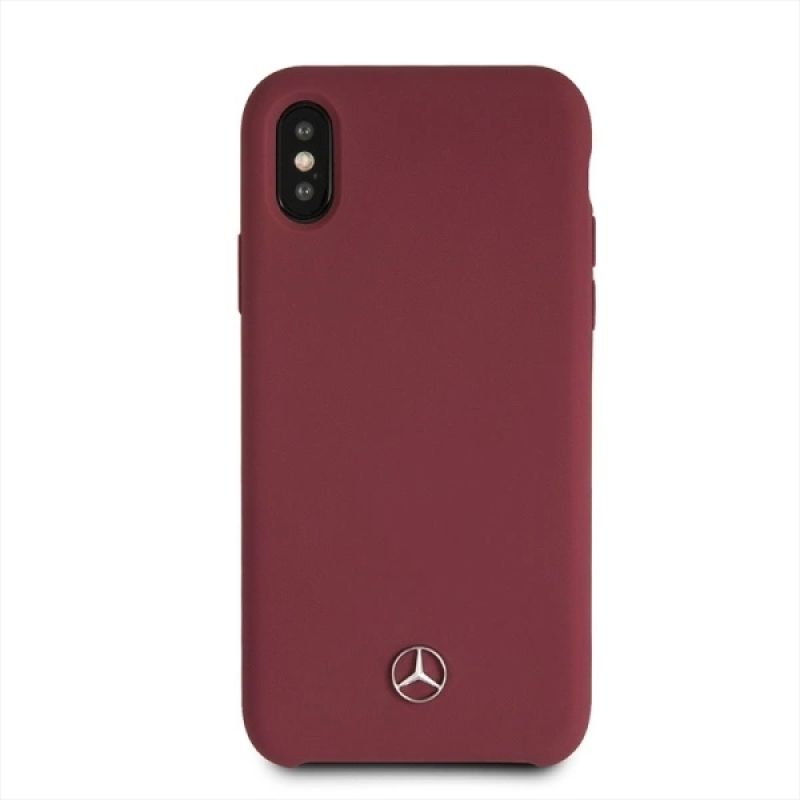 3. Mercedes Silicone Line iPhone X/XS Case - Red
