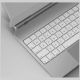 6. Uniq Venno Pro Magnetic Smart Case with Keyboard for iPad Air 10.9" (2020/2022) / Pro 11" (2021/2022) / Air 11" (2024/2025/2026) - White