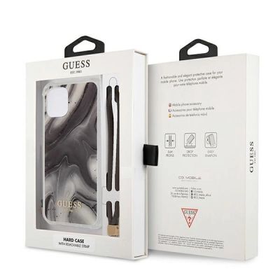 8. Guess GUHCP12SKSMAGR iPhone 12 mini 5.4" grey/grey hardcase Marble Collection