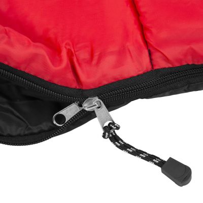 5. NILS CAMP NC2012 sleeping bag black and red
