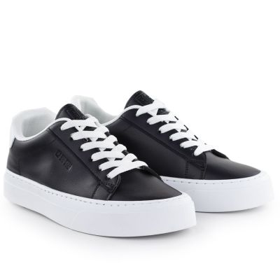 2. Black eco-leather low-top sneakers on the platform Big Star TT274927