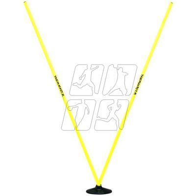 Yakimasport 100162 three-way rubber walking stick