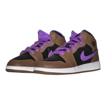 3. Air Jordan 1 Mid GS Kids' Shoes - DQ8423-215