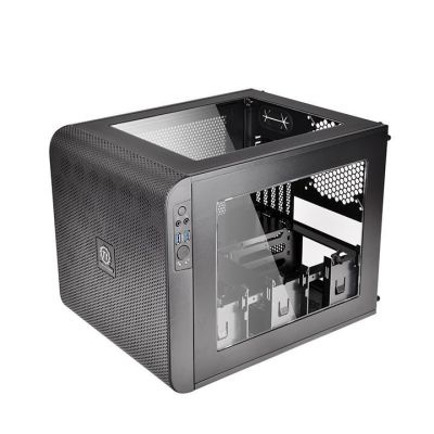 29. Thermaltake Core V21 CA-1D5-00S1WN-00 Case (Micro ATX, Mini ITX; Black)