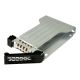 8. Icy Dock MB991TRAY-B drive bay panel Black, Silver