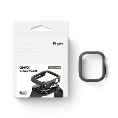 7. Ringke Onyx Case for Apple Watch 10 46mm - Green