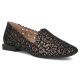 Women's leather openwork shoes, black Filippo DP7710
