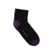 MOTIVE FITNESS DEODORANT SOCKS 164064 BLACK+PURPLE