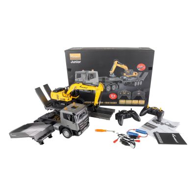 2. Amewi Truck G836E RTR Tractor and Excavator Kit