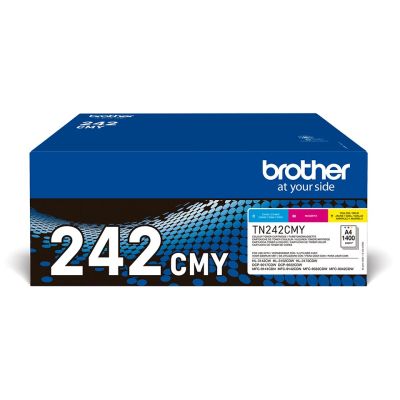 7. Brother TN-242CMY Toner Cartridge 1 pc Original Cyan, Magenta, Yellow
