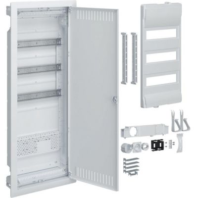 PLASTIC SWITCHBOARD PT HYBRID 36M 1X MON PLATE IP40 865X335X90 PERFORATED DOOR VOLTA.HYBRID
