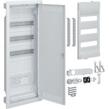 PLASTIC SWITCHBOARD PT HYBRID 36M 1X MON PLATE IP40 865X335X90 PERFORATED DOOR VOLTA.HYBRID