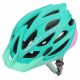 50. Meteor Marven pink/mint bicycle helmet