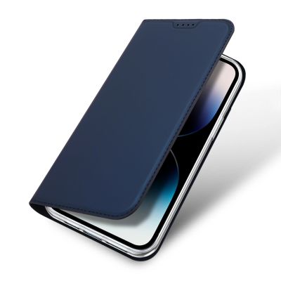 4. Dux Ducis Skin Pro Wallet Case for iPhone 15 Pro Max - Blue
