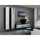 4. TV cabinet VIGO NEW '140' 30/140/40 black/white flat