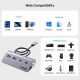10. UNITEK ALUMINUM HUB USB-A/C 2X USBA 2X USBC 5GBP