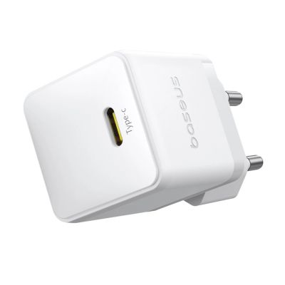 4. Baseus Palm 1C 20W Wall Charger (with Baseus Mini White USB-C 60W (20V/3A) 1m Cable) - White