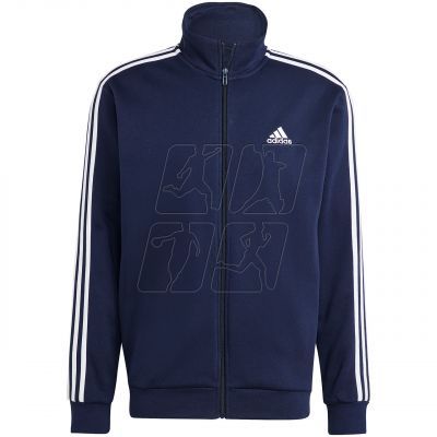 5. adidas Basic 3-Stripes Fleece M tracksuit IJ6064