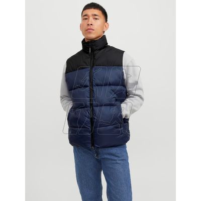 8. Jack &amp; Jones Jjetoby Bodywarmer Collar Vest M 12235861