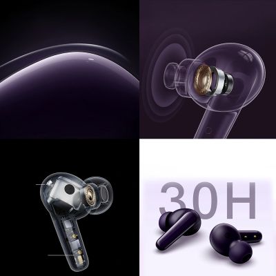14. QCY T13X In-Ear Headphones with ENC IPX5 Bluetooth 5.3 - White